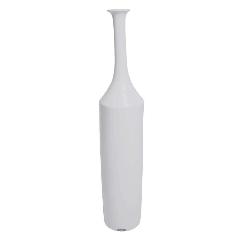 Vaso Garrafa GG - Alto Brilho - Branco - Carolina Haveroth