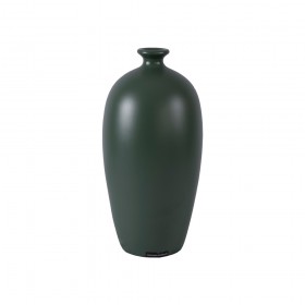 Vaso Decorativo de Cerâmica - Fosco - Verde Oliva