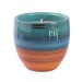 Vaso Vela Casca de Ovo decorativo em Cerâmica Carolina Haveroth