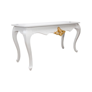 Aparador Provençal Lavanda M - 1,5m - Branco com Dourado Soléil