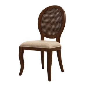 Cadeira Delicate Palha - Freijó - Tecido Pisa Beige