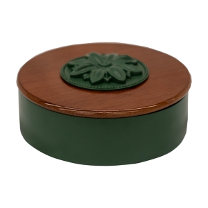 Caixa Lótus - Verde Oliva