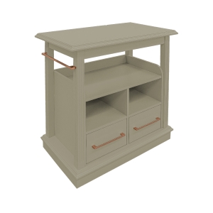 Carrinho de Chá/Bebidas com Rodízios e Gavetas Chateau - Arizona