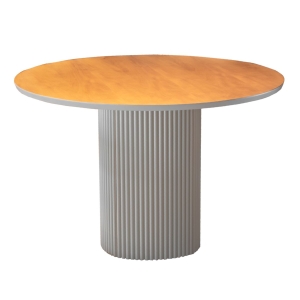 Mesa de Jantar Redonda Miami - Palha