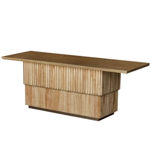 Mesa de Jantar Retangular Village - Mel Pinus