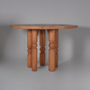 Mesa de Jantar Redonda Tóquio - Amêndoa