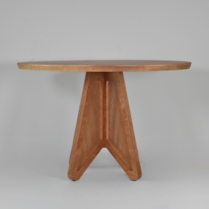 Mesa Jantar Blossom Redonda - Mel Pinus