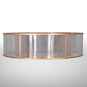 Luminária Vitro G - Dourado Soleil