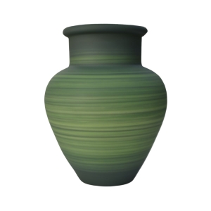 Vaso Cachepô Grande Liso Decorativo em Cerâmica - Amazônia Fosco