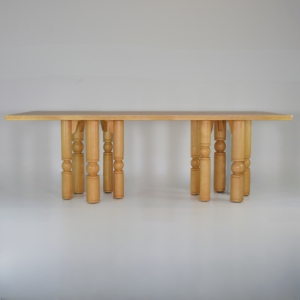 Mesa de Jantar Retangular Tóquio - Mel Pinus