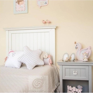 Cabeceira Unique Viuva Colchão - Branco