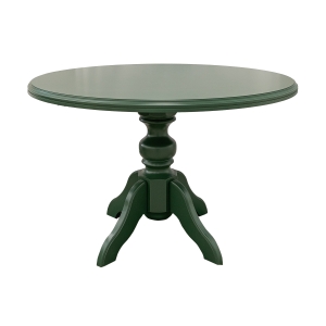 Mesa de Jantar Redonda Slim Munique - 4 Lugares - 1,20m - Verde Oliva