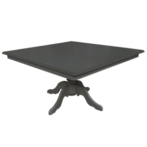 Mesa de Jantar Clássica Quadrada Altesse - Cinza Imperador