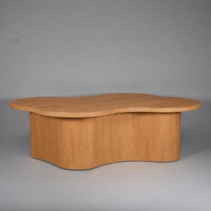 Mesa de Centro G Órbita - Amêndoa