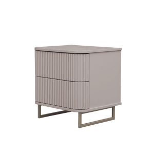 Mesa de Cabeceira Miami - Fendi Nouveau com Detalhes Fendi Lumiére