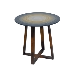 Mesa Pés Cruzados - Borboleta Alto Brilho