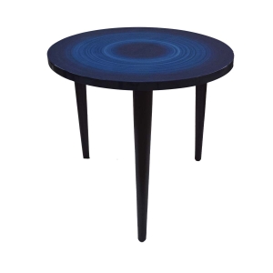 Mesa de Apoio Torneada G - Aurora Boreal Alto Brilho