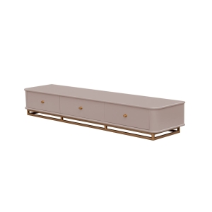 Rack Curve G - Jardim Secreto c/ Detalhes Dourado Soleil
