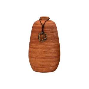 Vaso Moringa Decorativo – Terra Cota Fosco