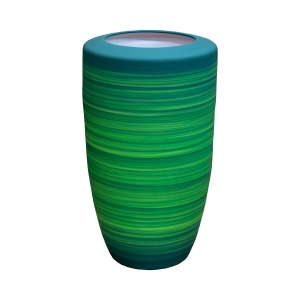 Vaso de Chão Largo Decorativo em Cerâmica - Amazônia