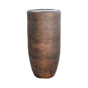 Vaso de Jardim em Fibra Tulipa - Ouro Fosco