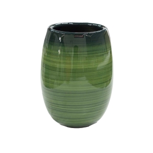 Vaso Aberto decorativo em Cerâmica Carolina Haveroth – Amazônia Alto Brilho