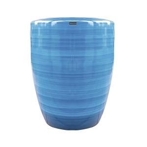 Vaso de Chão Largo - Alto Brilho - Aurora Boreal