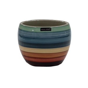 Vaso Casca de Ovo decorativo em Cerâmica Carolina Haveroth – Uyuni Alto Brilho