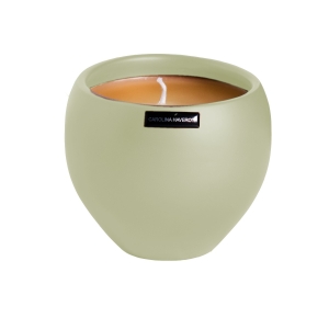 Vaso Vela Casca de Ovo decorativo em Cerâmica Carolina Haveroth – Arizona Alto Brilho