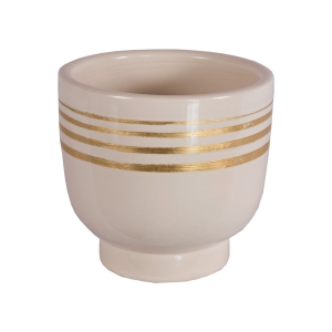 Vaso Cumbuca M Carolina Haveroth - Alto Brilho -  Jasmin
