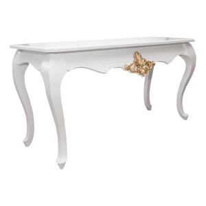 Aparador Provençal Lavanda G - Branco com Dourado Soléil