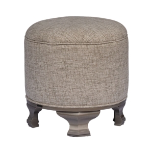 Puff Chic - Cinza Claire