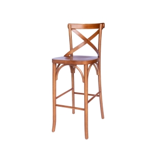 Banqueta Bistro Paris de Madeira - Freijó