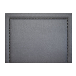 Cabeceira Lisa Casal com Tachas - Tecido à Escolha