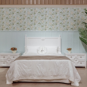 Cama Solteiro Lótus - Fendi Nouveau