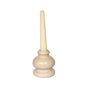 Castiçal Torneado Bold P - Off White