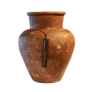 Vaso Cachepô Grande Liso Decorativo em Cerâmica - Michelângelo Fosco