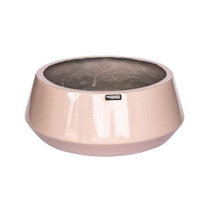 Vaso Bacia Tróia - Fibra - Rosa Blush