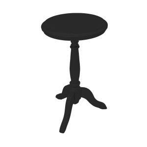 Mesa de Apoio Clássica G - Preto