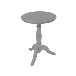 Mesa de Apoio Clássica M - Cinza Claire