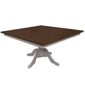 Mesa de Jantar Clássica Quadrada Altesse - 8 Lugares - 1,5m -Freijó