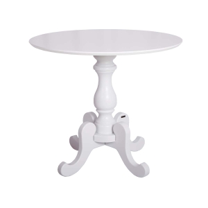 Mesa de Apoio Clássica Aile 80cm - Branco