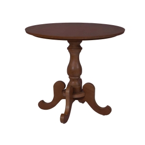 Mesa de Apoio Redonda Amadeirada Aile - Freijó