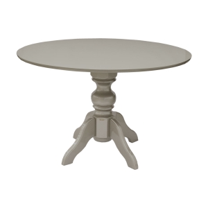 Mesa de Jantar Redonda Slim Munique - 4 Lugares - 1,20m - Fendi Lumiére