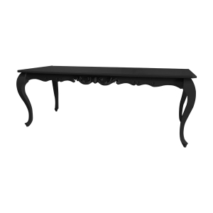 Mesa de Jantar Lavanda - 8 Lugares - 2,16m - Preta