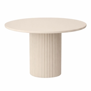 Mesa de Jantar Redonda Miami 120cm - Palha