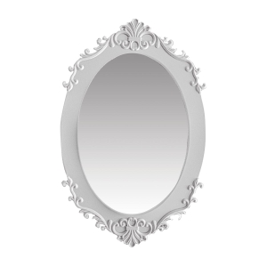 Espelho Oval - Branco