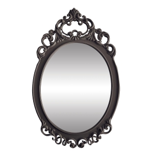 Espelho Oval Chateau - Cinza Imperador 