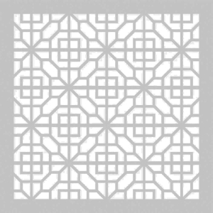 Painel Dubai 900 x 900 - 6 mm - Branco