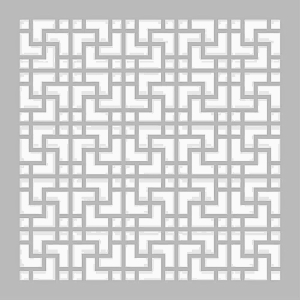 Painel Maila 900 x 900 - 9 mm - Branco